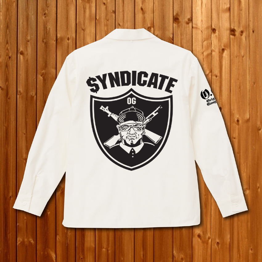 OG open collar L/S shirts詳細