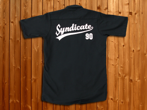 BaseBallワークシャツ　BLK